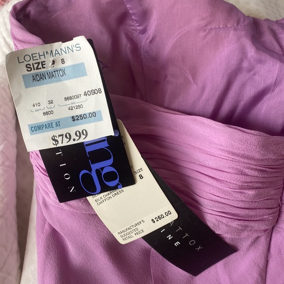 Neiman Marcus Aidan Mattox Halter Dress - Picture 5 of 5